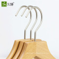 fancy clothes beech wood angular shape shirt hanger